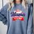 Mama Rookie Of Year 1st Birthday Baseball Theme Matching Comfort Colors Sweatshirt Denim
