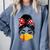 Messy Bun Baseball Mom Turkey Face Matching Thanksgiving Comfort Colors Sweatshirt Denim Messy Bun Baseball Mom Turkey Face Matching Thanksgiving Comfort Colors Sweatshirt Denim