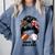 Mom Of Ballers Messy Bun Football Mom Baseball Mom Of Both Comfort Colors Sweatshirt Denim