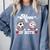 Mom Of Both Soccer Baseball Mom Of A Baseball Soccer Player Comfort Colors Sweatshirt Denim