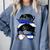 Nicaraguan Baseball Mom Nicaragua Flag Baseball Girl Comfort Colors Sweatshirt Denim