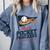 Pat's Pocket Pancakes Flag Baseball On Pancake Comfort Colors Sweatshirt Denim