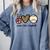 Peace Love Baseball Mom Leopard Print Cheetah Pattern Comfort Colors Sweatshirt Denim Peace Love Baseball Mom Leopard Print Cheetah Pattern Comfort Colors Sweatshirt Denim