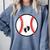 Pregnant Baseball Mom Pregnancy Announcement Baby Feet Belly Comfort Colors Sweatshirt Denim