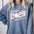 Proud Mama Of A 2026 Senior Baseball Graduation Mom Comfort Colors Sweatshirt Denim