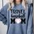 Proud Sports Mom Travel Baseball Mom For Game Day Comfort Colors Sweatshirt Denim Proud Sports Mom Travel Baseball Mom For Game Day Comfort Colors Sweatshirt Denim