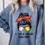I Only Raise Ballers Softball Baseball Mom Comfort Colors Sweatshirt Denim