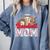 Retro Coffee Baseball Mama Mother's Day Baseball Mom Comfort Colors Sweatshirt Denim Retro Coffee Baseball Mama Mother's Day Baseball Mom Comfort Colors Sweatshirt Denim