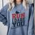 Run I Dare You Baseball Catcher Player Fan Comfort Colors Sweatshirt Denim Run I Dare You Baseball Catcher Player Fan Comfort Colors Sweatshirt Denim