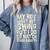 Sassy Baseball Mom Comfort Colors Sweatshirt Denim Sassy Baseball Mom Comfort Colors Sweatshirt Denim