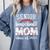 Senior Baseball Mom Class Of 2024 Baseball Senior Night Comfort Colors Sweatshirt Denim