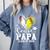 Senior Papa Class Of 2026 Baseball Softball Graduation Heart Comfort Colors Sweatshirt Denim Senior Papa Class Of 2026 Baseball Softball Graduation Heart Comfort Colors Sweatshirt Denim