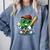 Shamrock Baseball St Patrick's Day Kids Boys Toddlers Premium Tri-Blend Comfort Colors Sweatshirt Denim Shamrock Baseball St Patrick's Day Kids Boys Toddlers Premium Tri-Blend Comfort Colors Sweatshirt Denim