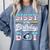 Sissy Of The Birthday Boy Baseball Ice Cream Drip Matching Comfort Colors Sweatshirt Denim