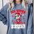Six Seven 67 Bruh 6 7 Meme Valentine Baseball Drip Boys Kids Comfort Colors Sweatshirt Denim