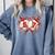 Six Seven 67 Meme Baseball Coquette Bow Valentine Comfort Colors Sweatshirt Denim Six Seven 67 Meme Baseball Coquette Bow Valentine Comfort Colors Sweatshirt Denim