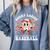 Sorry Ladies My Heart Belongs To Baseball Boy Kids Comfort Colors Sweatshirt Denim