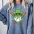 St Patricks Day Baseball Drip Ice Cream Baseball Home Plate Comfort Colors Sweatshirt Denim St Patricks Day Baseball Drip Ice Cream Baseball Home Plate Comfort Colors Sweatshirt Denim