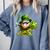 St Patrick’s Day Baseball Shamrock Player Comfort Colors Sweatshirt Denim St Patrick’s Day Baseball Shamrock Player Comfort Colors Sweatshirt Denim