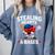 Stealing Hearts & Bases Valentine’s Day Baseball Love Comfort Colors Sweatshirt Denim