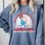 Super Cool Baseball Mom Here I'M Killing It Comfort Colors Sweatshirt Denim