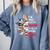 It Takes A Lot Of Sparkle To Be A Baseball Mom Comfort Colors Sweatshirt Denim