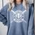 I Teach My Kids To Hit & Steal Baseball Mom Comfort Colors Sweatshirt Denim