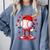 Valentine Baseball Heart Drip Sport Love Valentines Day Boys Comfort Colors Sweatshirt Denim Valentine Baseball Heart Drip Sport Love Valentines Day Boys Comfort Colors Sweatshirt Denim