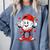 Valentine Baseball Heart Sports Men Boys Kid Comfort Colors Sweatshirt Denim Valentine Baseball Heart Sports Men Boys Kid Comfort Colors Sweatshirt Denim