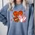 Valentines Baseball Basketball Football Heart Boy Men Comfort Colors Sweatshirt Denim