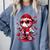Valentines Day Baseball Drip Ice Cream For Boys Kids Teens Comfort Colors Sweatshirt Denim Valentines Day Baseball Drip Ice Cream For Boys Kids Teens Comfort Colors Sweatshirt Denim