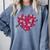 Valentine's Day Baseball Heart Softball Player Sports Lover Comfort Colors Sweatshirt Denim Valentine's Day Baseball Heart Softball Player Sports Lover Comfort Colors Sweatshirt Denim