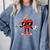 Valentines Day Heart Baseball Player Sports Boys Kids Men Comfort Colors Sweatshirt Denim Valentines Day Heart Baseball Player Sports Boys Kids Men Comfort Colors Sweatshirt Denim
