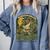 Winston-Salem Werewolves Minor League Baseball Club Comfort Colors Sweatshirt Denim