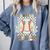 Women Kids Baseball Game Day Vibes Smile Baseball Mom Comfort Colors Sweatshirt Denim Women Kids Baseball Game Day Vibes Smile Baseball Mom Comfort Colors Sweatshirt Denim