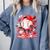 Women's Baseball Drip Ice Cream Boys Kids Youth Valentines Comfort Colors Sweatshirt Denim Women's Baseball Drip Ice Cream Boys Kids Youth Valentines Comfort Colors Sweatshirt Denim