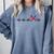 Women's Baseball Softball Baseball Mom Heartbeat Baseball Comfort Colors Sweatshirt Denim Women's Baseball Softball Baseball Mom Heartbeat Baseball Comfort Colors Sweatshirt Denim