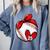 Womens Custom Baseball Mom Number 25 Heart For Mom Mommy Comfort Colors Sweatshirt Denim