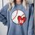 Womens Custom Baseball Mom Number 50 Heart For Mom Mommy Comfort Colors Sweatshirt Denim Womens Custom Baseball Mom Number 50 Heart For Mom Mommy Comfort Colors Sweatshirt Denim