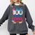 100 Days Of School Baseball Drip Bat 100th Day Of School Boy Comfort Colors Sweatshirt Pepper