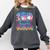 100 Days Of School Baseball Ice Cream For Boy Girl Kids Comfort Colors Sweatshirt Pepper