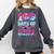 100 Days Of School Baseball Ice Cream Drip For Boys Kid Comfort Colors Sweatshirt Pepper
