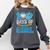 100 Days Of School Baseball Ice Cream Drip Student Kids Boys Comfort Colors Sweatshirt Pepper