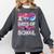 100 Days Of School Baseball Lover Donut Drip Boy Girl Comfort Colors Sweatshirt Pepper