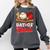 100 Days Of School Baseball Player Sports Game Teacher Kid Comfort Colors Sweatshirt Pepper