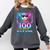 100 Drippy Days Of School Baseball Ice Cream 100th Day Boys Comfort Colors Sweatshirt Pepper