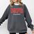 50 Year Old 1976 Classic Baseball Fan 50th Birthday Comfort Colors Sweatshirt Pepper