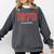 55 Year Old 1970 Classic Baseball Fan 55th Birthday Comfort Colors Sweatshirt Pepper