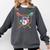 5th Fifth Birthday Baseball Bat Ice-Cream Drip 5yrs Old Boys Comfort Colors Sweatshirt Pepper