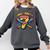 I Was 6 Now I'm 7 Dripping Ice Cream Baseball 67 Drip Comfort Colors Sweatshirt Pepper